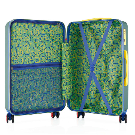 Чемодан Semi Line 24" (M) Green (T5846-2)