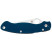 Нож Spyderco Military 2, CPM SPY27, G-10 cobalt blue
