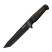 Нож Kizlyar Supreme Aggressor черный, сталь D2, черные ножны