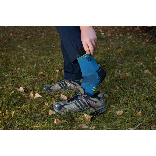 Носки водонепроницаемые Dexshell Running Lite 2.0 Socks, темно-голубые, размер M (39-42)