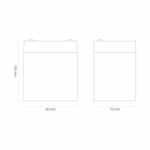 Аккумулятор Videx 6FM4.5 свинцово-кислотный 12V/4.5Ah