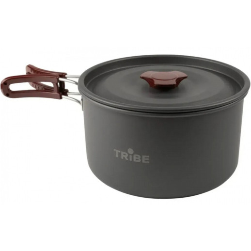 Котелок Tribe Pot 1,9 л Alu алюминиевый T-FH-0014-grey