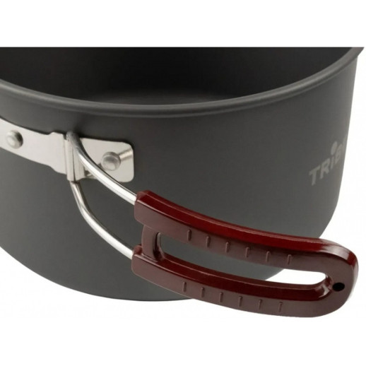 Котелок Tribe Pot 1,9 л Alu алюминиевый T-FH-0014-grey