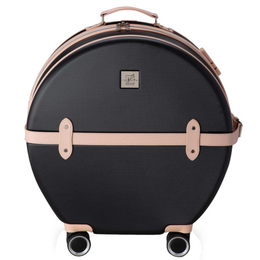 Чемодан Semi Line 20" (S) Black/Pink Cream (T5671-2)