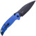 Нож Steel Will Scylla черно-синий (SWF79-24)