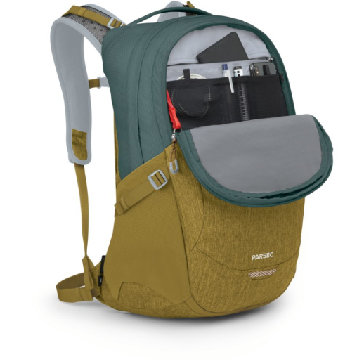 Рюкзак Osprey Parsec 26 green tunnel/brindle brown - O/S - зеленый/коричневый