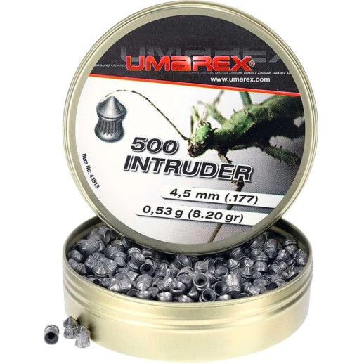 Шарики Umarex Intruder Pellets 0,52 гр. Кал.4.5(.177) 500шт.
