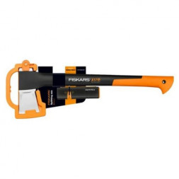 Набор топор Fiskars X17 + точило Xsharp (129050)