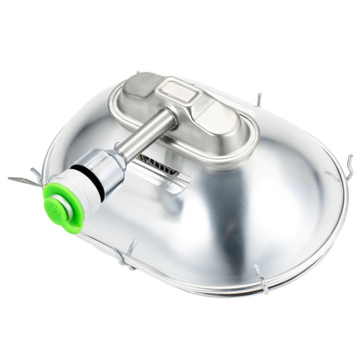 Газовый обогреватель BRS-H22 + Газовый баллон резьбовой бутановый Quest, 450гр