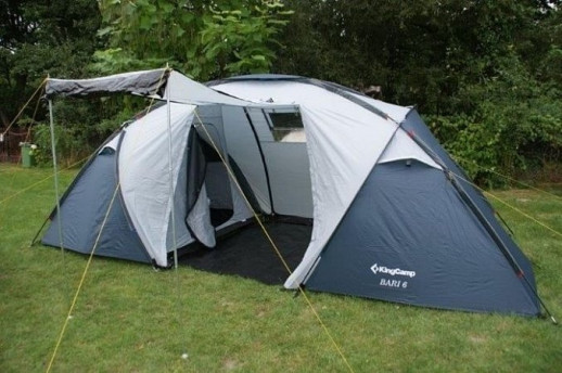 Палатка KingCamp Bari 6 (KT3031) Blue/Grey