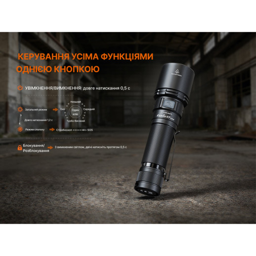 Фонарь ручной Fenix ​​C7 V.2.0
