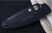 Нож Spyderco Resilience -черный- FRN, полусеррейтор