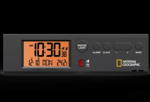 Часы National Geographic Thermometer Flashlight Black (Special Offer)
