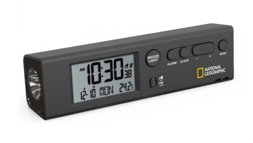 Часы National Geographic Thermometer Flashlight Black (Special Offer)