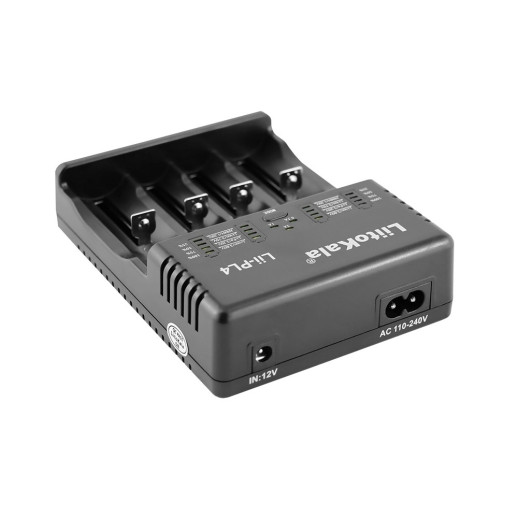 Зарядное устройство Liitokala Lii-PL4, 4 канала, Ni-Mh/Li-ion/LiFePO4, 220V/12V, LED, Box