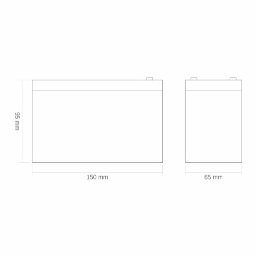 Аккумулятор Videx 6FM7.2 свинцово-кислотный 12V/7.2Ah