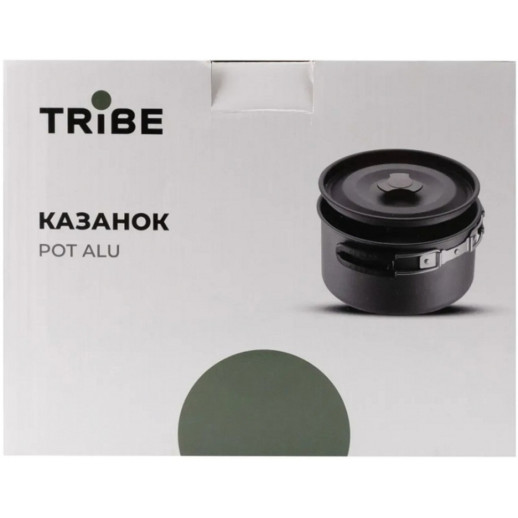 Котелок Tribe Pot 3 л Alu алюминиевый T-FH-0015-grey