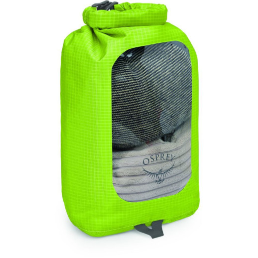 Гермомешок Osprey DrySack 6L w/Window limon - O/S - зеленый