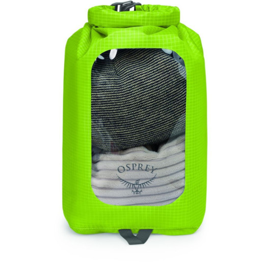 Гермомешок Osprey DrySack 6L w/Window limon - O/S - зеленый