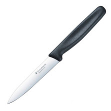 Нож кухонный Victorinox Paring для нарезки 10 см черный
