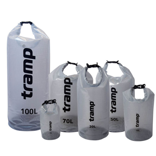 Гермомешок прозрачный 5л Tramp TRA-195