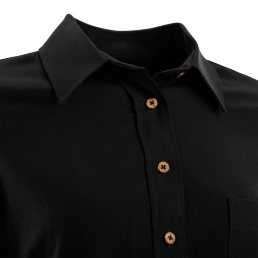 Рубашка муж. Aclima LeisureWool 160 Woolshirt M's Jet Black L