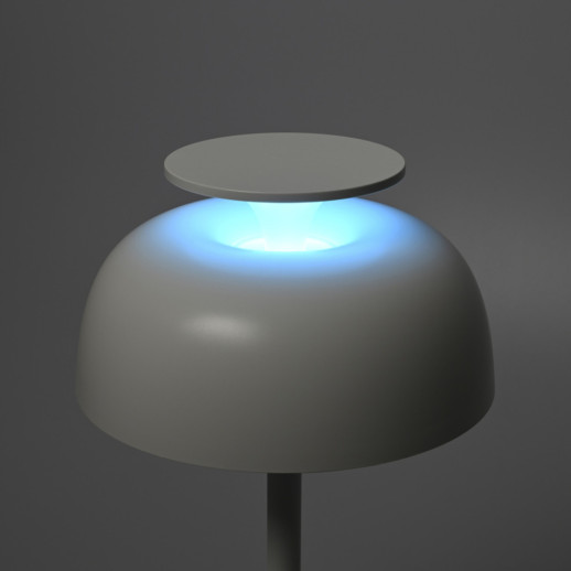 Лампа настольная с аккумулятором VIDEX VL-TF23W 8.5W 4000K+RGB White