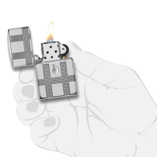 Зажигалка Zippo 167 Zippo Geometric Design (49079)