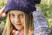 Детская водонепроницаемая шапка DexShell с бубонами DH572, фиолетовая