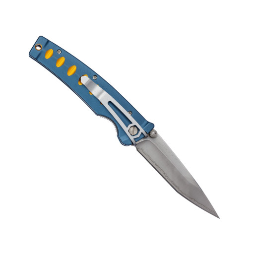 Нож Mcusta Katana , синий-желтый (MC-0042C)