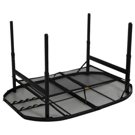 Стол Bo-Camp Northgate Oval 120x80 cm Black/Grey (1404187)