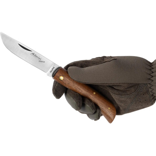 Нож Antonini Pocket Maniaghese, cm.21, 420 stainless steel brown