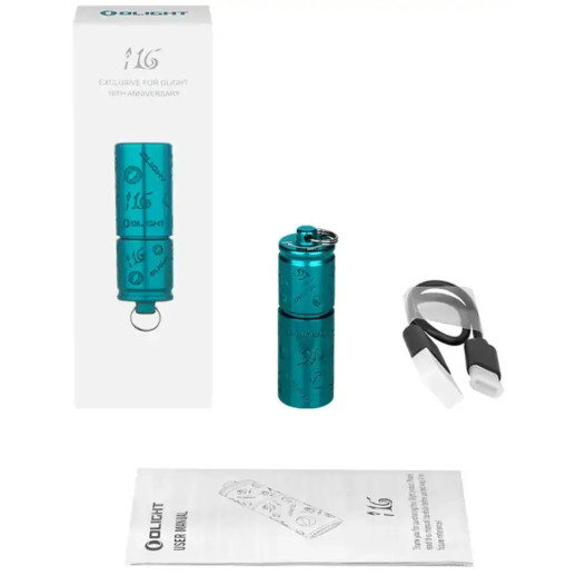 Фонарь-брелок Olight i16 Blue