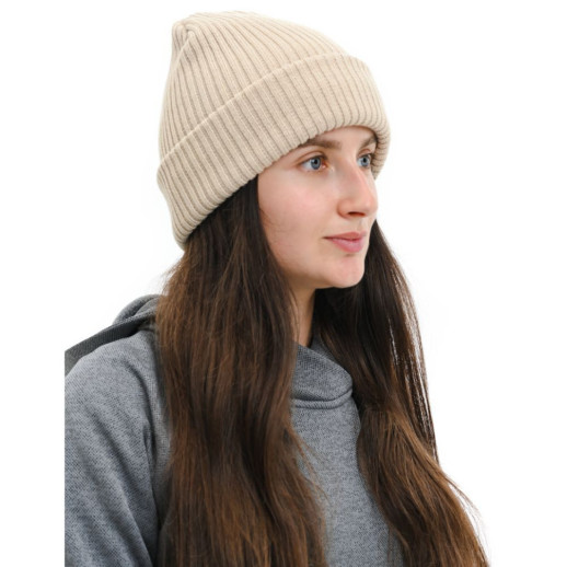 Шапка Turbat Custo dark beige - темно-бежевый