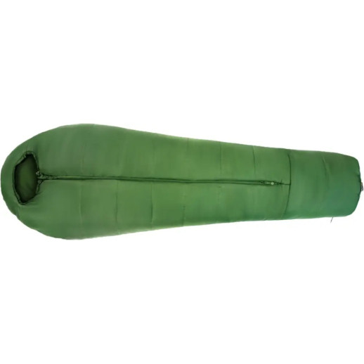 Спальный мешок Terra Incognita Polus 400 центральная застежка Темно-оливковый