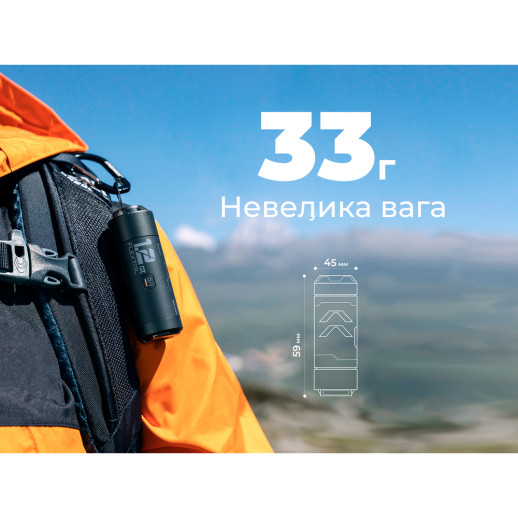 Портативный мини-насос Flextail Zero Pump, черный