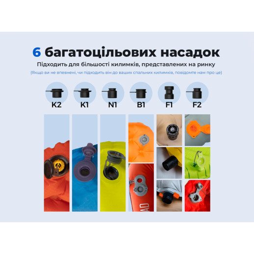 Портативный мини-насос Flextail Zero Pump, черный