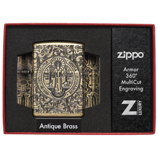 Зажигалка Zippo 29561 St Benedict Design 29719