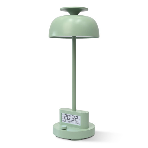 Лампа настольная с аккумулятором VIDEX VL-TF24G 8W 4000K+RGB Green