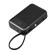 Повербанк (Power Bank) Brevia 20000mAh 22.5W Type-C+Lightning Cable, Li-Pol, LCD