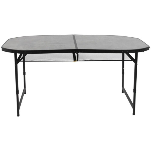 Стол Bo-Camp Northgate Oval 150x80 cm Black/Grey (1404188)