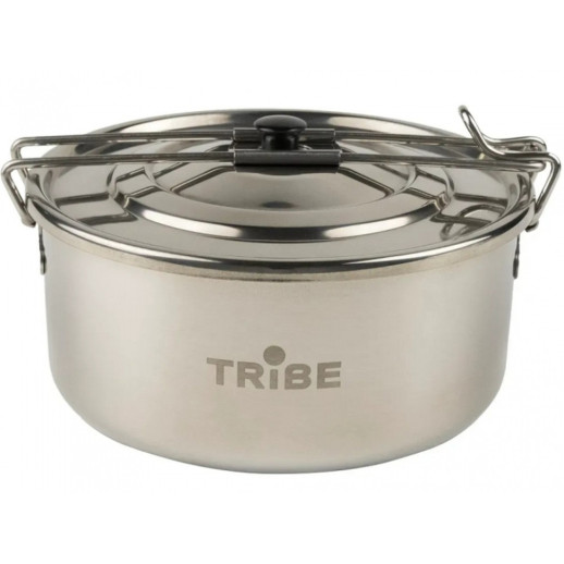 Котелок Tribe Tourist Pot 0,9 л стальной T-FH-0007-metal