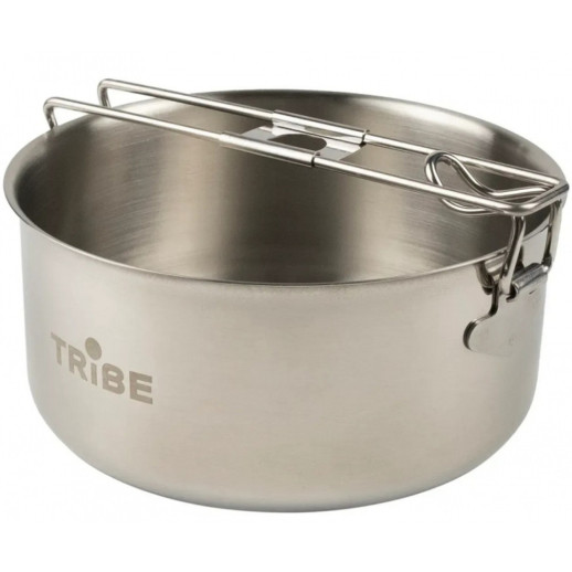 Котелок Tribe Tourist Pot 0,9 л стальной T-FH-0007-metal