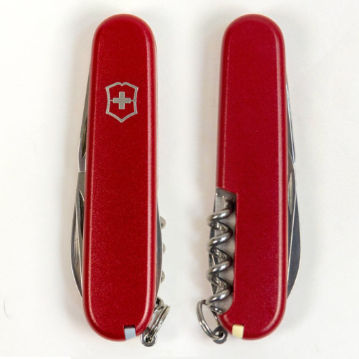 Складной нож Victorinox SPARTAN MAT красный матовый лак