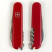 Складной нож Victorinox SPARTAN MAT красный матовый лак
