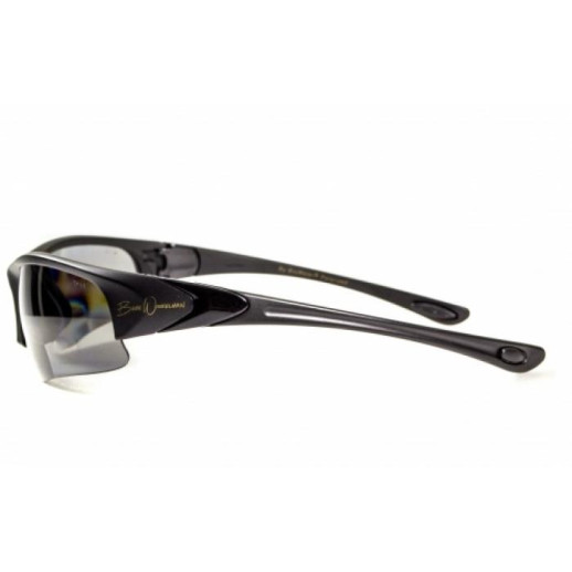 Очки BluWater Winkelman-1 polarized (1.5 bifocal) (gray) черная бифокальная линза с диоптриями
