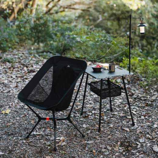 Стул складной ультралегкий Naturehike CNK2550JJ013 Yamami YL01, размер М, алюминий, серый