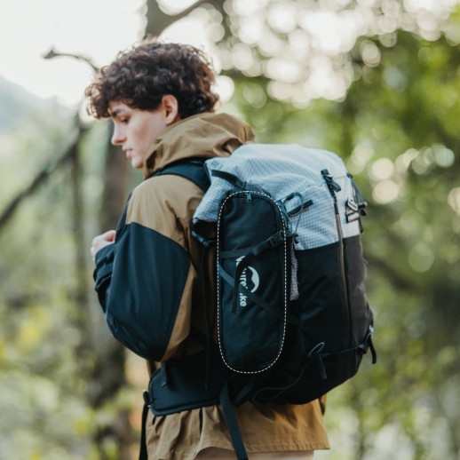 Стул складной ультралегкий Naturehike CNK2550JJ013 Yamami YL01, размер М, алюминий, серый