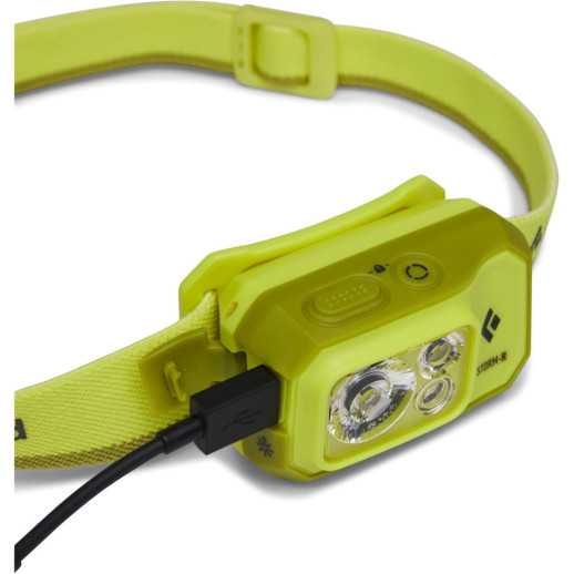 Фонарь налобный Black Diamond Storm 500-R Optical Yellow