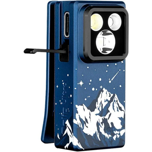 Фонарь Olight Oclip Ultra Snowy summit